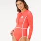 Rip Curl Classic Surf Long Sleeve Surf Suit - Red