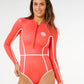 Rip Curl Classic Surf Long Sleeve Surf Suit - Red