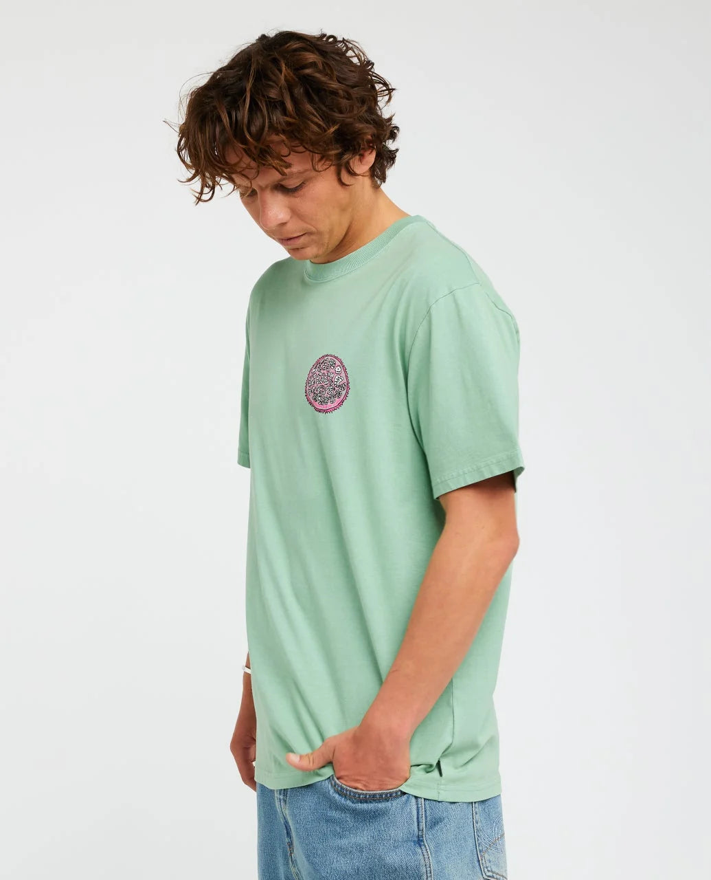 Rip Curl Hardcore Tee Series - Aloe