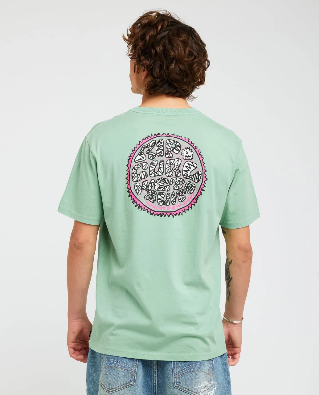 Rip Curl Hardcore Tee Series - Aloe