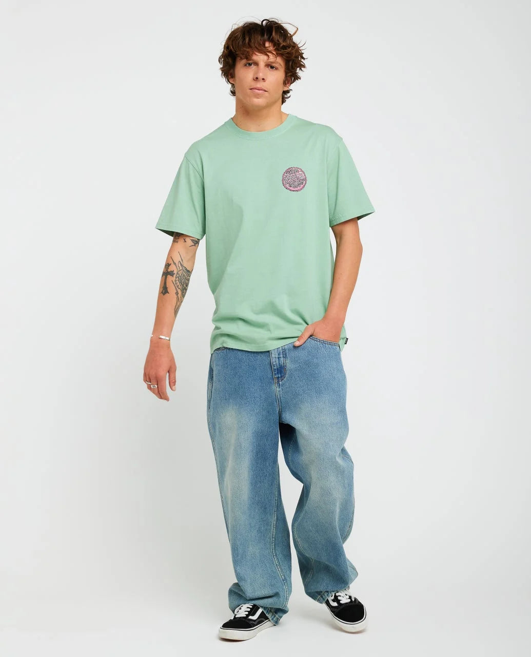 Rip Curl Hardcore Tee Series - Aloe