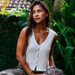 Rip Curl Catalina Island Knit Vest - Off White