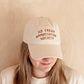 Ice Cream Appreciation Society -Cotton Baseball Cap - Pecan