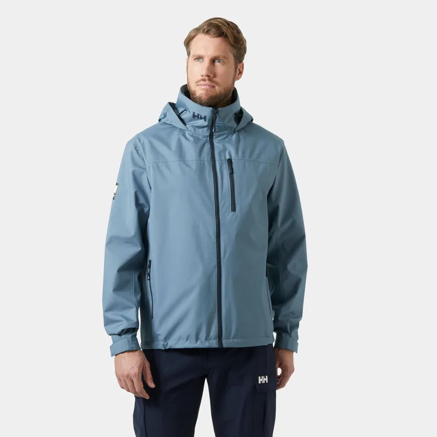 Helly Hansen Crew Hooded Sailing Jacket 2.0 - Washed Navy