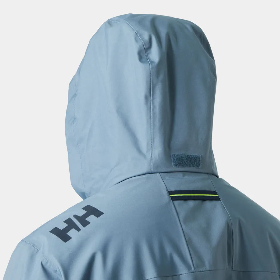 Helly Hansen Crew Hooded Sailing Jacket 2.0 - Washed Navy