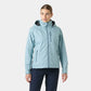 Helly Hansen Womens Crew Hooded Midlayer Sailing Jacket 2.0 - Windy Blue