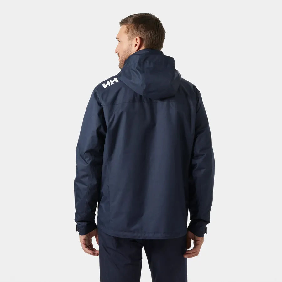 Helly Hansen Crew Hooded Pile Jacket - Dark Blue