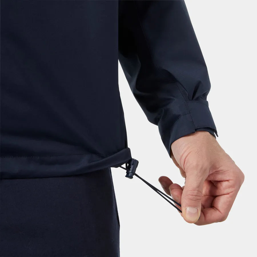 Helly Hansen Crew Hooded Pile Jacket - Dark Blue