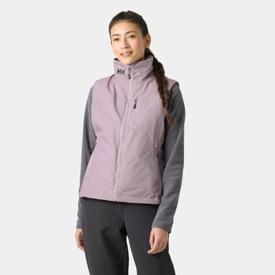 Helly Hansen Women's Crew Pile Vest - Purple Clay