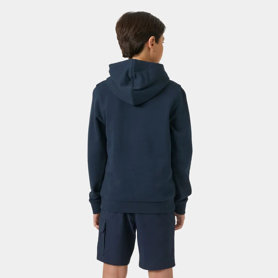 Helly Hansen Jr HH Logo Hoodie - Navy