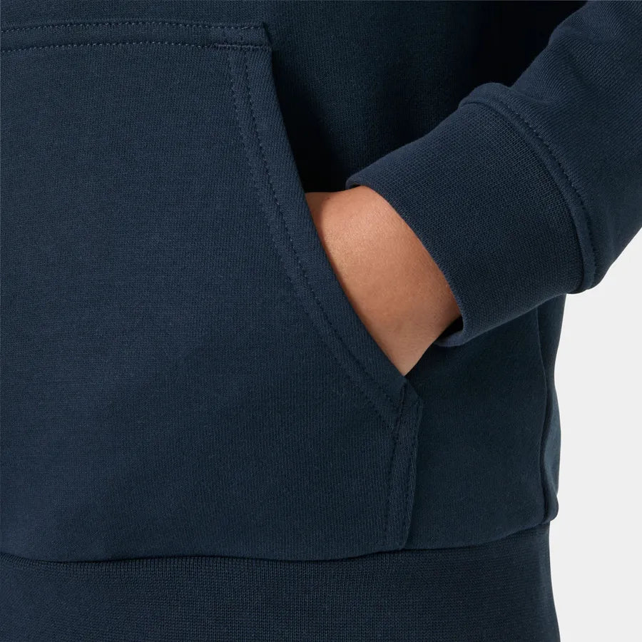 Helly Hansen Jr HH Logo Hoodie - Navy