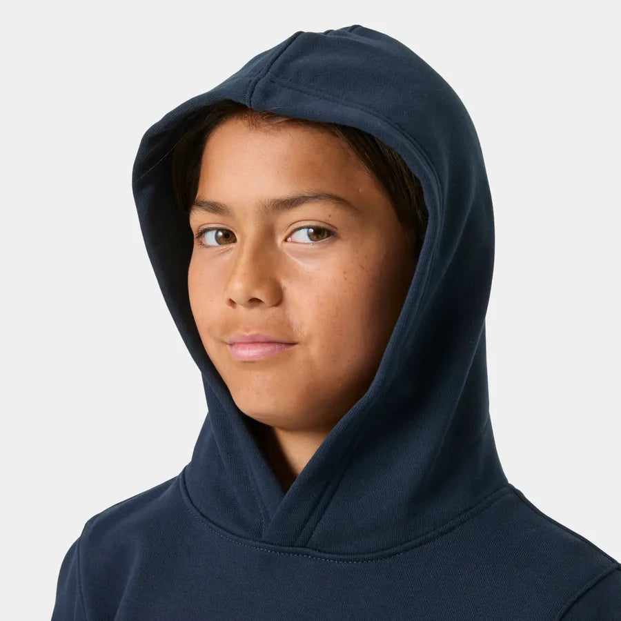 Helly Hansen Jr HH Logo Hoodie - Navy