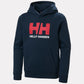 Helly Hansen Jr HH Logo Hoodie - Navy