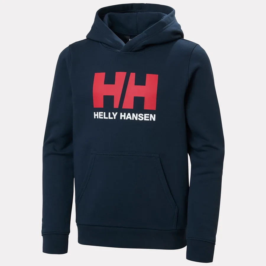 Helly Hansen Jr HH Logo Hoodie - Navy
