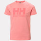 Helly Hansen Jr HH Logo T-Shirt - Coral Almond