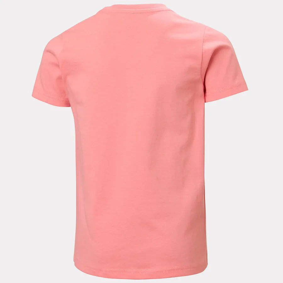 Helly Hansen Jr HH Logo T-Shirt - Coral Almond