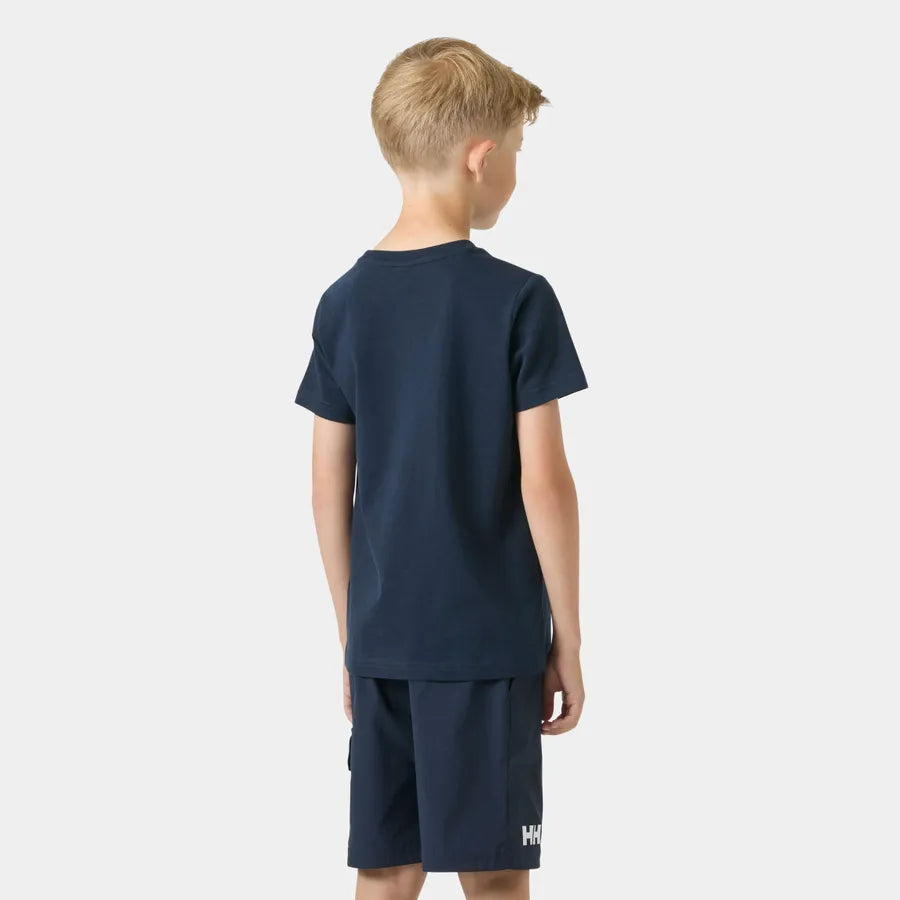 Helly Hansen Jr HH Logo T-Shirt - Navy