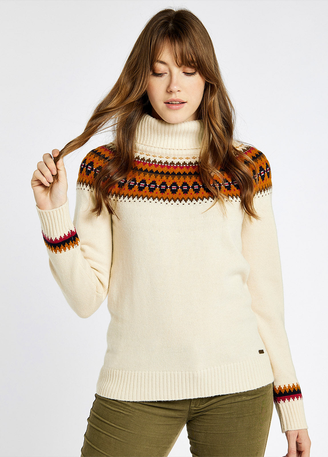 Dubarry Riverdale Knitted Sweater - Chalk
