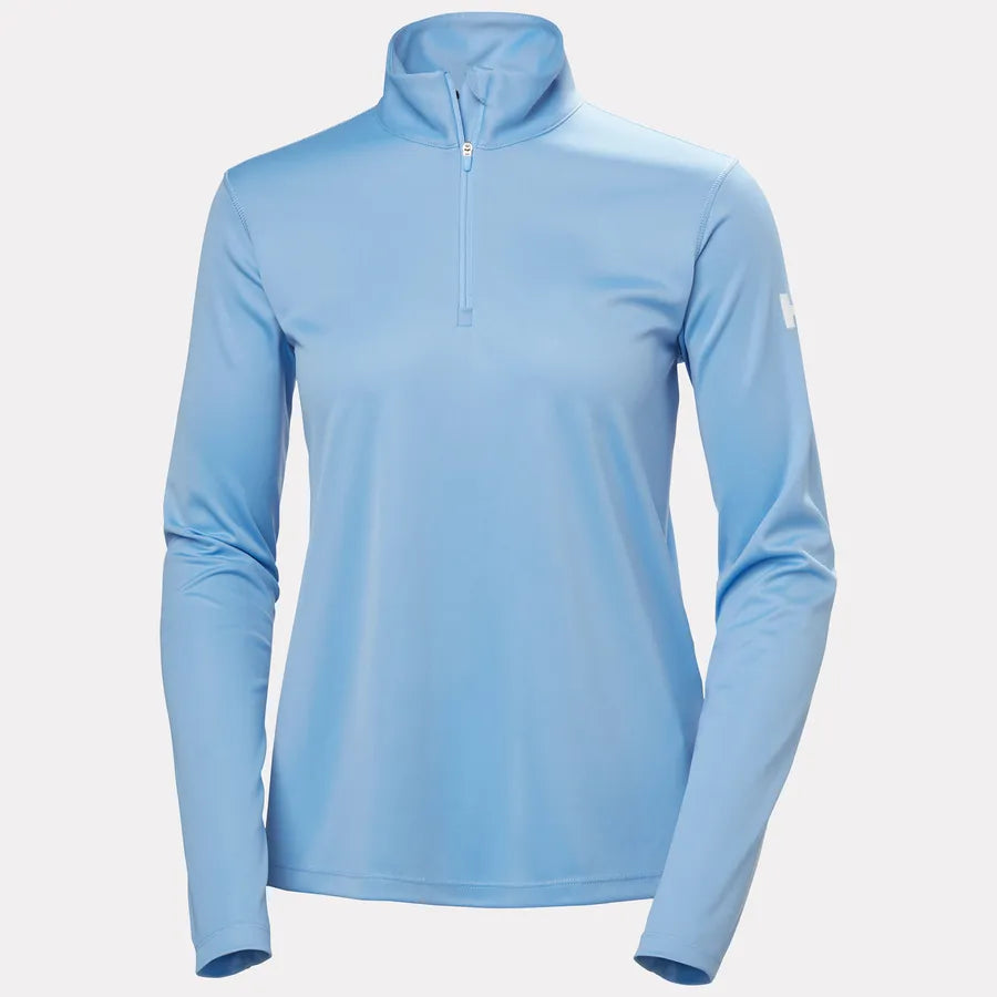 Helly Hansen Womens HH Tech 1/2 Zip - Bright Blue