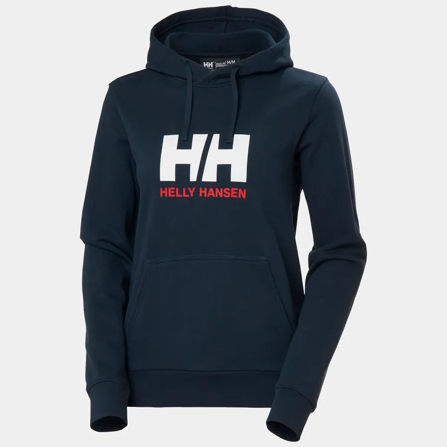 Helly Hansen Womens HH Logo Hoodie - Navy