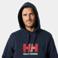 Helly Hansen HH Logo Hoodie - Navy