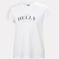 Helly Hansen Womens Core Graphic T-Shirt 2.0 - White