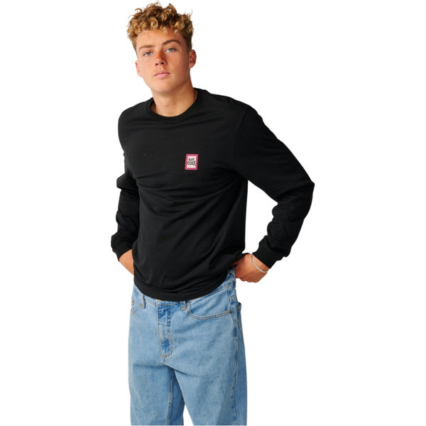 Rip Curl Streamline Badge Long Sleeve Tee - Black