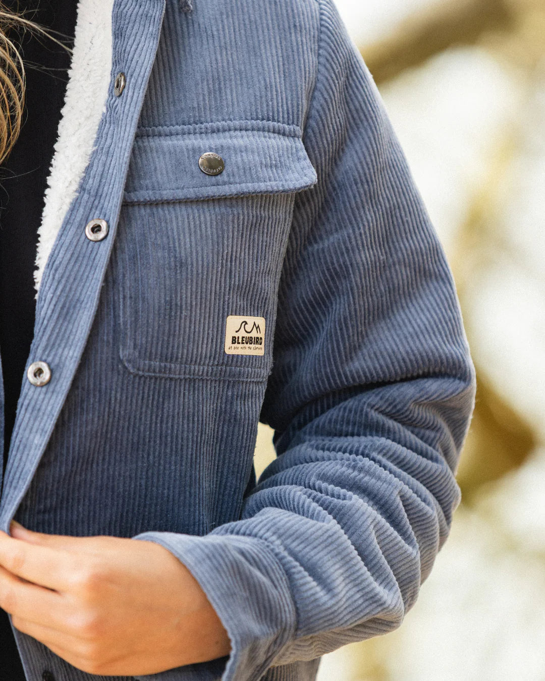 Bleubird Rambler Overshirt - Blue