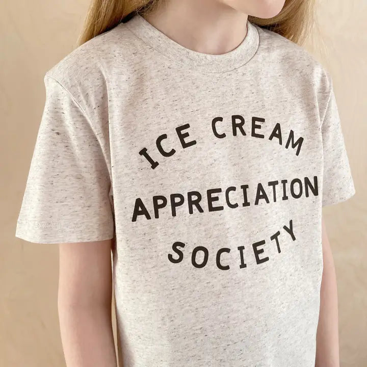 Ice Cream Appreciation Society Kids T-Shirt - Cookies & Cream