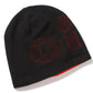 Gill Reversible Knit Beanie - Black/Orange