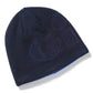 Gill Reversible Knit Beanie - Blue/Navy