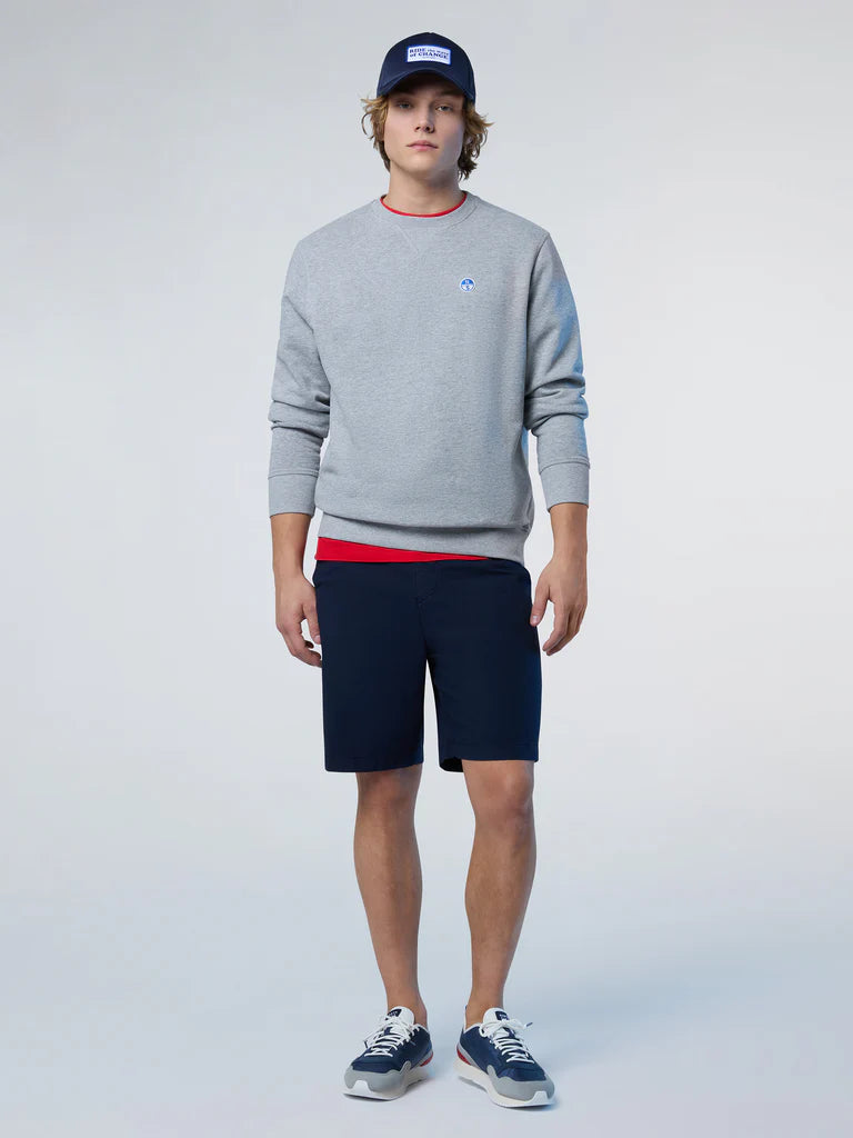 North Sails Crewneck Sweatshirt - Grey Melange