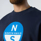 North Sails Crewneck Sweatshirt with Logo - Navy Blue