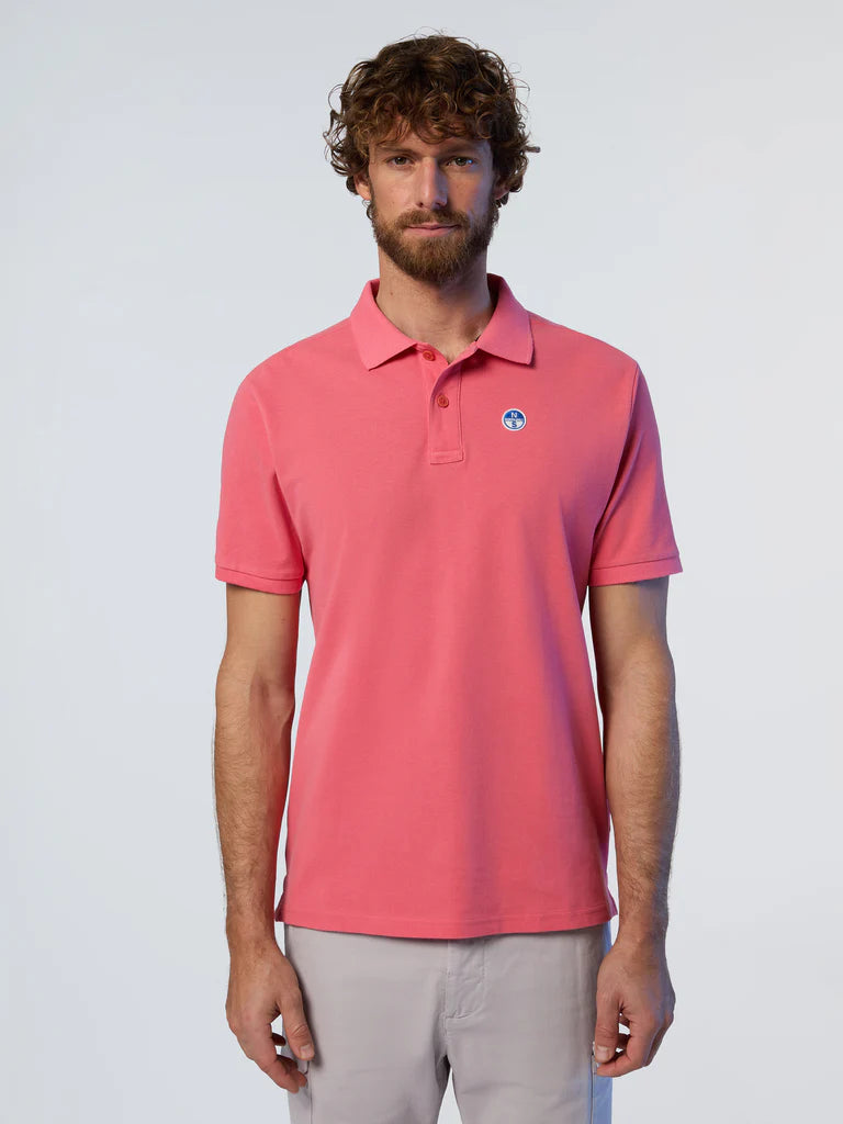 North Sails Basic Polo - Calypso Coral