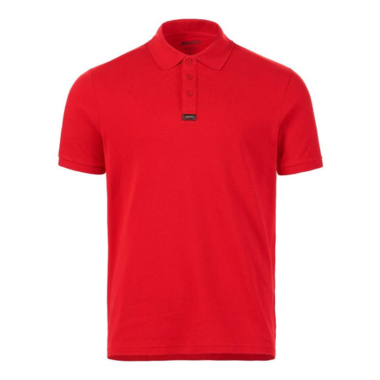 Musto Mens Essential Pique Polo - True Red