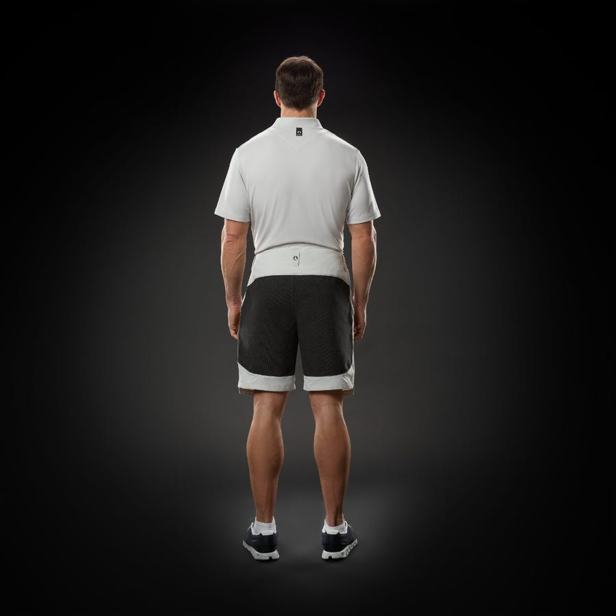 Musto Mens Evo Performance Stretch Short - Platinum