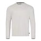Musto Mens Evo Crew Sunblock Long Sleeve Tee - Platinum