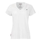 Musto Womens Original V Neck Short Sleeve Tee - White