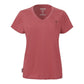 Musto Womens Original V Neck Short Sleeve Tee - Sweet Raspberry