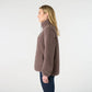 Musto Womens Cove Deep Pile Fleece Jacket - Plum Truffle