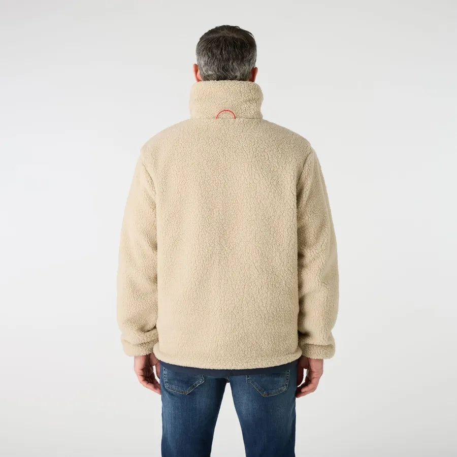 Musto Snug Reversible Pile Jacket - Navy