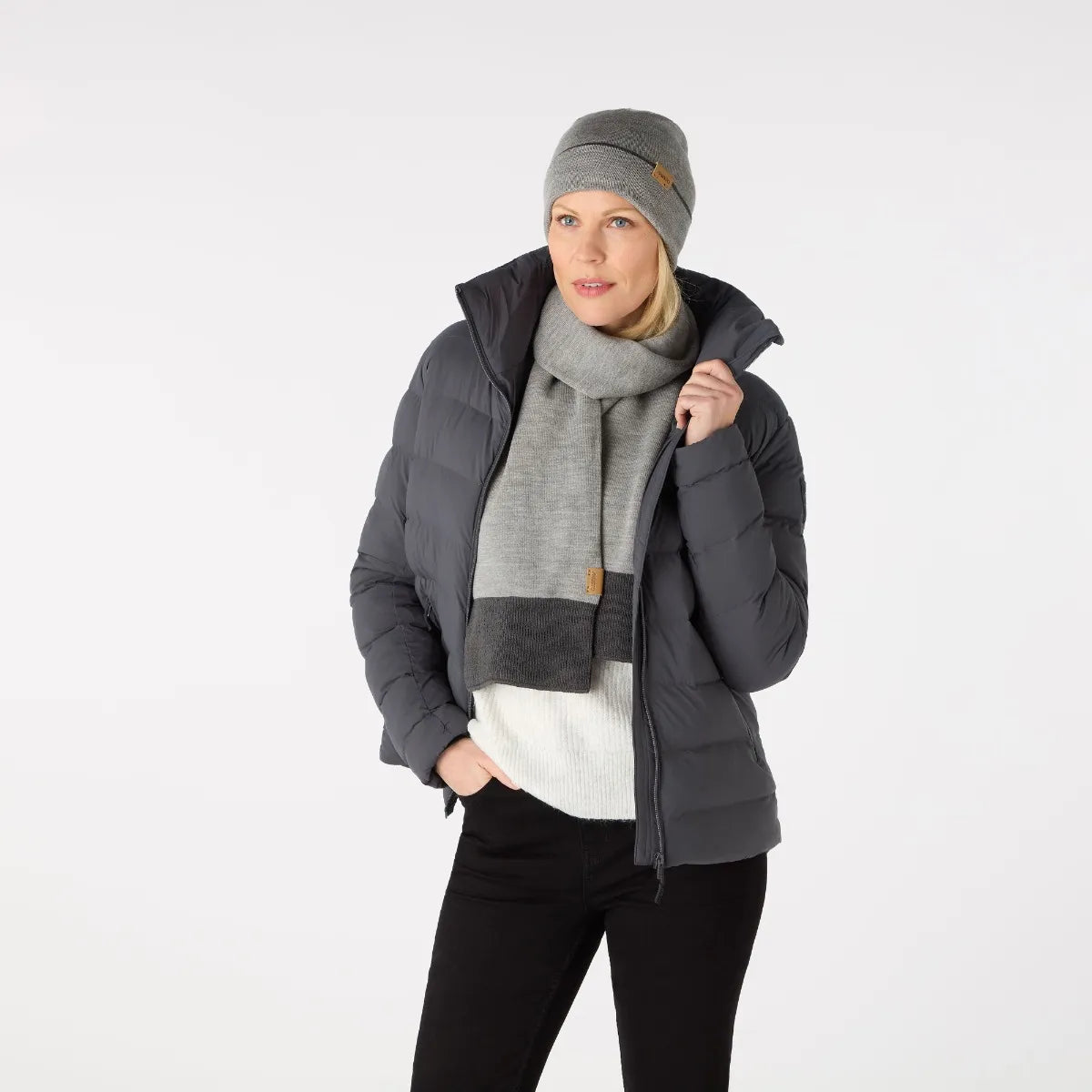 Musto Tipped Beanie & Scarf Set