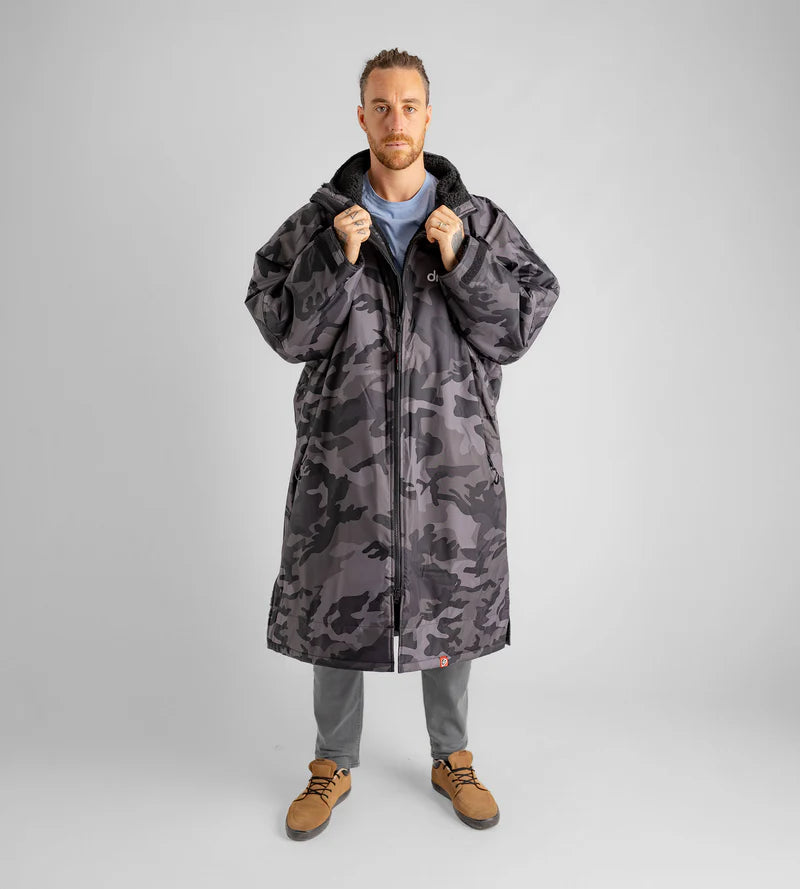 Dryrobe Advance Changing Robe - Black Camo/Black