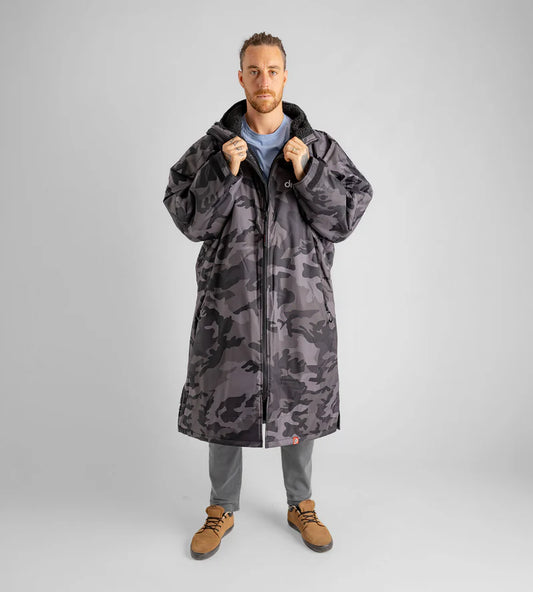 Dryrobe Advance Changing Robe - Black Camo/Black