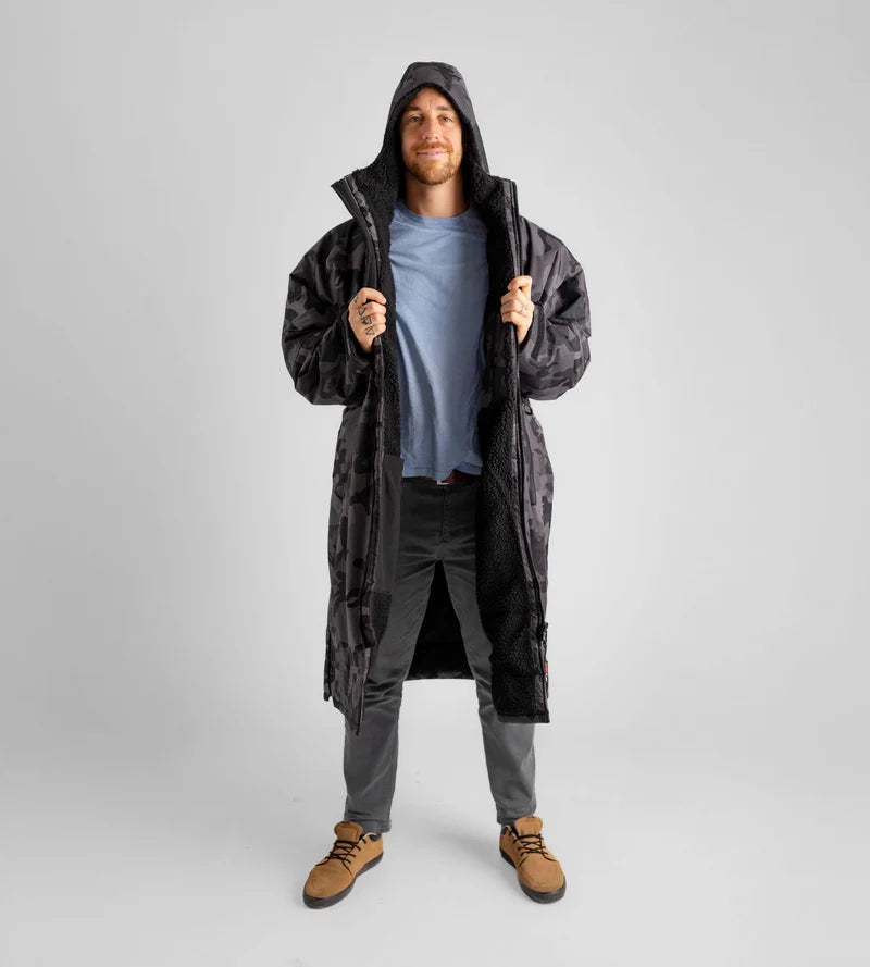 Dryrobe Advance Changing Robe - Black Camo/Black