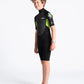 C-Skins Element 3:2 Junior Unisex Shorti - Black / Lime