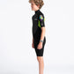 C-Skins Element 3:2 Junior Unisex Shorti - Black / Lime