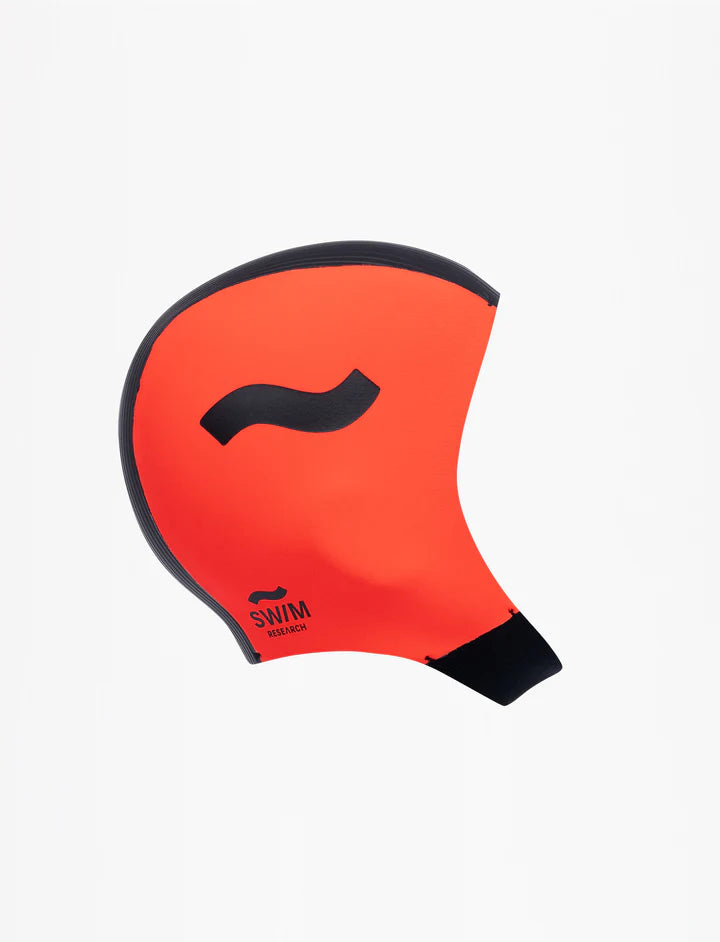 Swim Research Freedom 3mm Swim Cap - Black/Orange