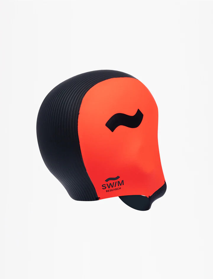 Swim Research Freedom 3mm Swim Cap - Black/Orange