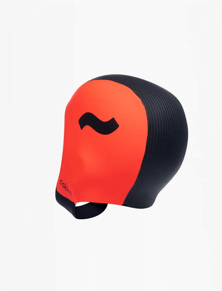 Swim Research Freedom 3mm Swim Cap - Black/Orange